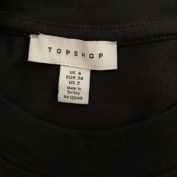 Topshop Love More Cropped T-shirt - Picture 5 of 6